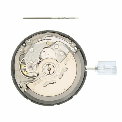 GENUINE SEIKO (SII) NH35/NH35A AUTOMATIC WATCH MOVEMENT DATE CROWN @4 BLACK  NEW | eBay