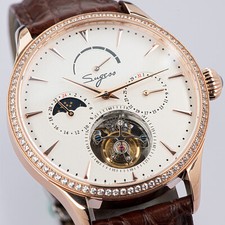 Sugess Tourbillon Master 2022 ST8007 Mechanical Luxury Wrist Watch SU8007GWD2