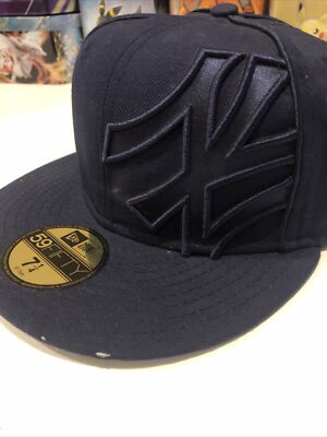 FCRB ✖️ NEWERA EMBLEM 59FIFTY CAP 7 1/4 Fantastic 4 Logo Black Colorway New Era 59Fifty Fitted Hat-7