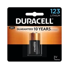 Duracell 123 3V Lithium Battery 1/Pack (DL123ABPK) 223917 - Specialty High-Power