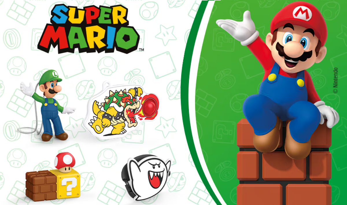 SUPER MARIO SORPRESINE A SCELTA VQ390 - DV550A KINDER JOY ITALIA