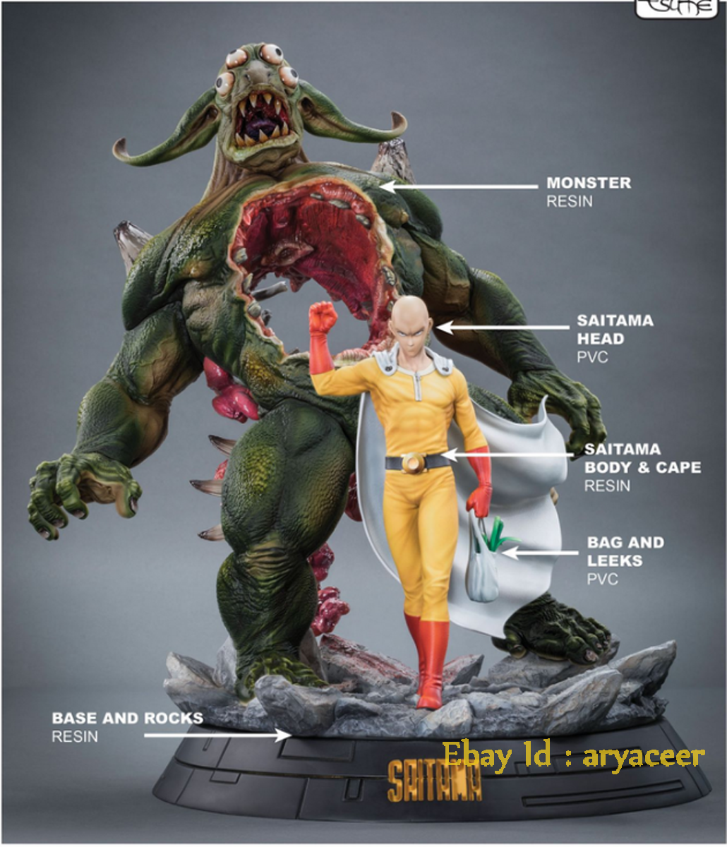 HQS series One Punch Man Saitama Statue Limited Figure Model