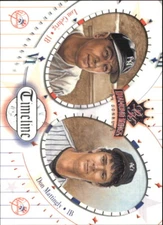 2002 Diamond Kings Timeline #TL1 L.Gehrig/D.Mattingly - NM-MT