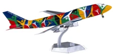 1:200 SQ Wings South African Airways B747-300 Passenger Airplane Diecast Model