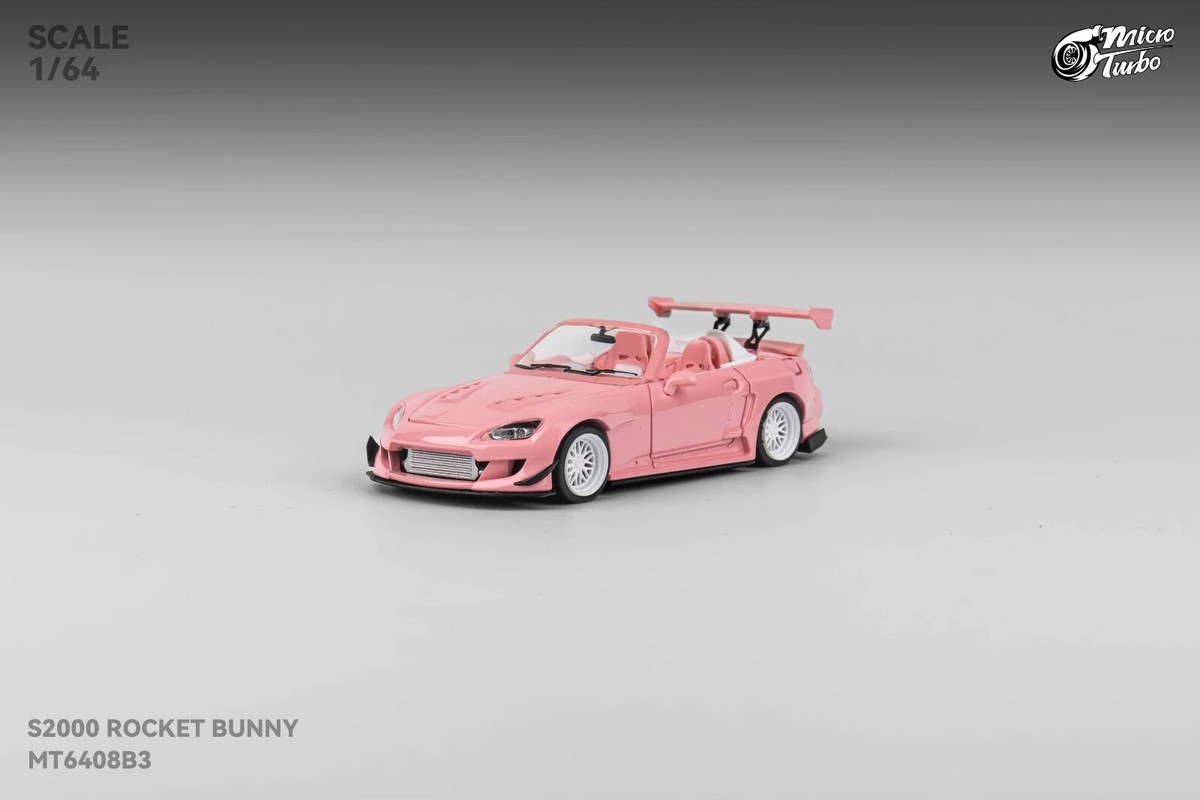 1/64 Micro Turbo ホンダ S2000 ロケバニ　青 Amazon | 1/64 Micro Turbo ホンダ S2000 rocket bunny ロケバニ