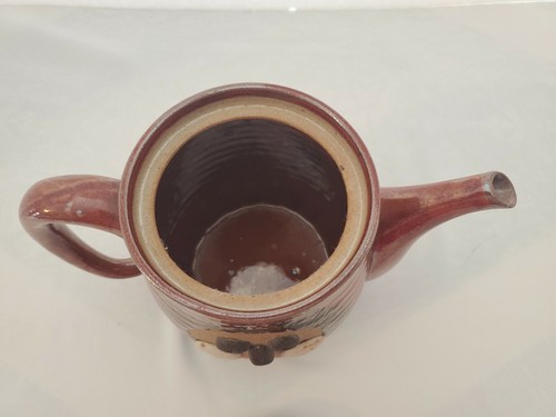 Takahashi San Francisco Lion Teapot Stoneware Pottery Mid Century Modern - Picture 3 of 10