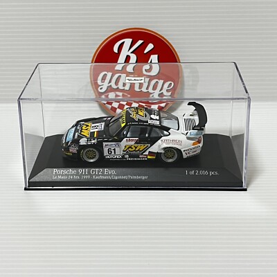 PORSCHE GT2 EVO, Le Mans 24h 1997 トイラジコン Porsche 911 GT2 N° 73 24h Le Mans 1997 Roock Racing 1/43
