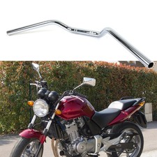 7/8" 22mm Tracker Drag Handlebar Chrome For Honda CBF 125 150 250 300 600 1000
