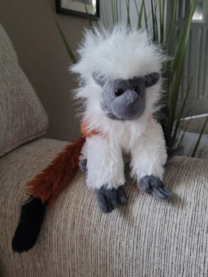 Wild Republic Cotton Top Tamarin 8'' Monkey