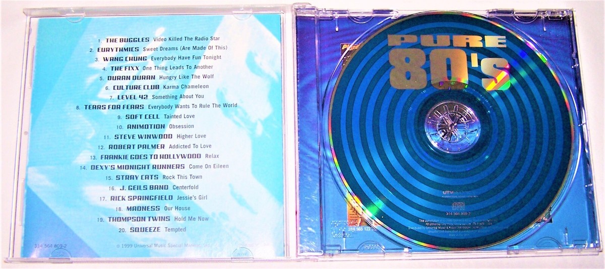 Pure 80's by Various Artists (CD, UTV) 731456480923| eBay