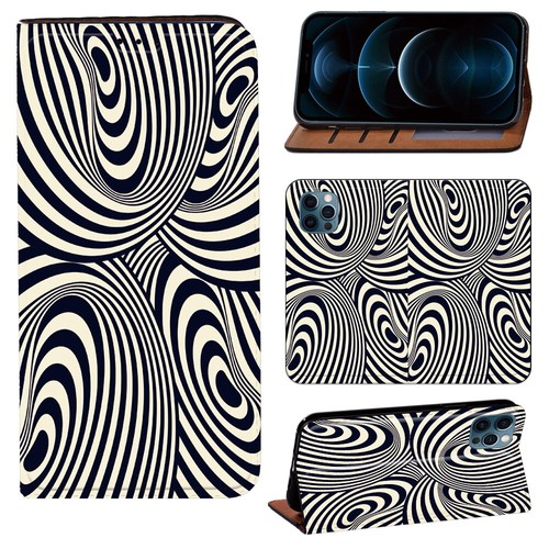 Printed PU Leather Stand Cover Case For iPhone XR/SE/11/12/13/14/Mini/Pro/Max - Picture 18 of 22