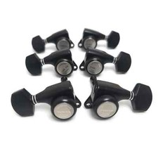 3L3R Guitar Locking Tuners 1:18 Lock String Tuning Pegs Chrome and Matte Black
