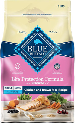 Blue Buffalo Life Protection Formula Small Breed Dry Dog Food Chicken Brown Rice