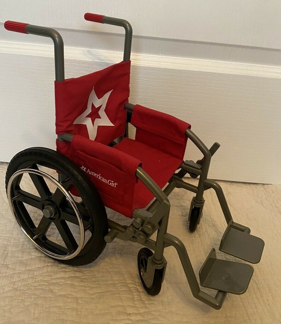 American Girl Doll Wheelchair Red Fits 18" Dolls eBay