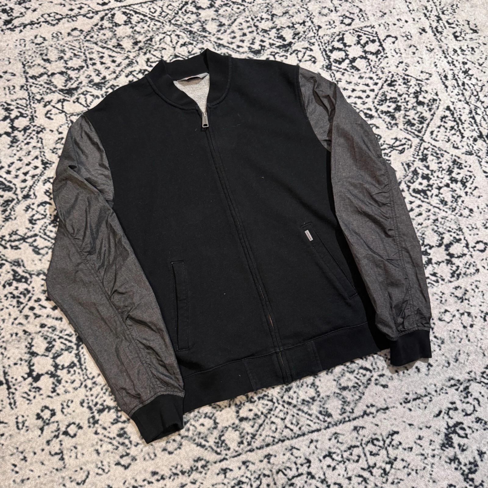 GUCCI Bomber vintage Carhartt unisex nero cotone taglia XL Y2K anni 90 attivo lavoro