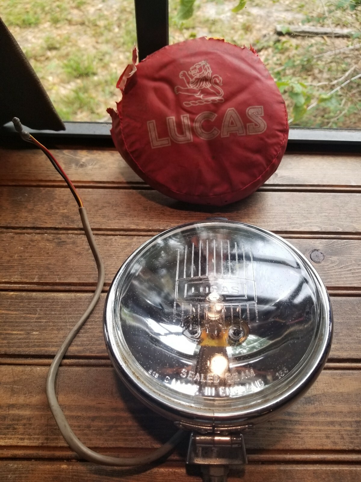 Vintage LUCAS Center spot light Rolls-Royce Bentley & English cars FT/CR6/9