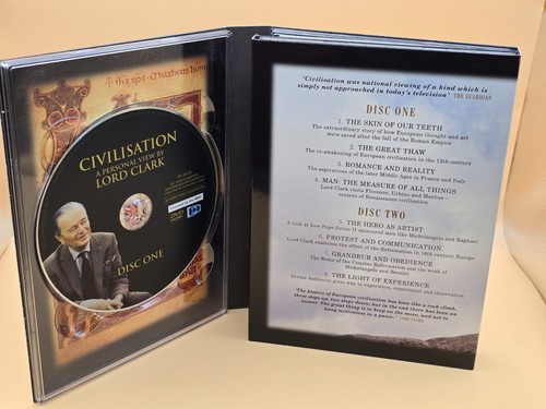 Civilisation The Complete Series 4 Disc DVD Boxset + viewing notes Lord Clark - Picture 5 of 8
