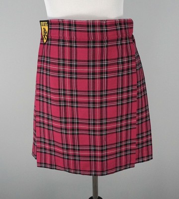 pink kilt skirt