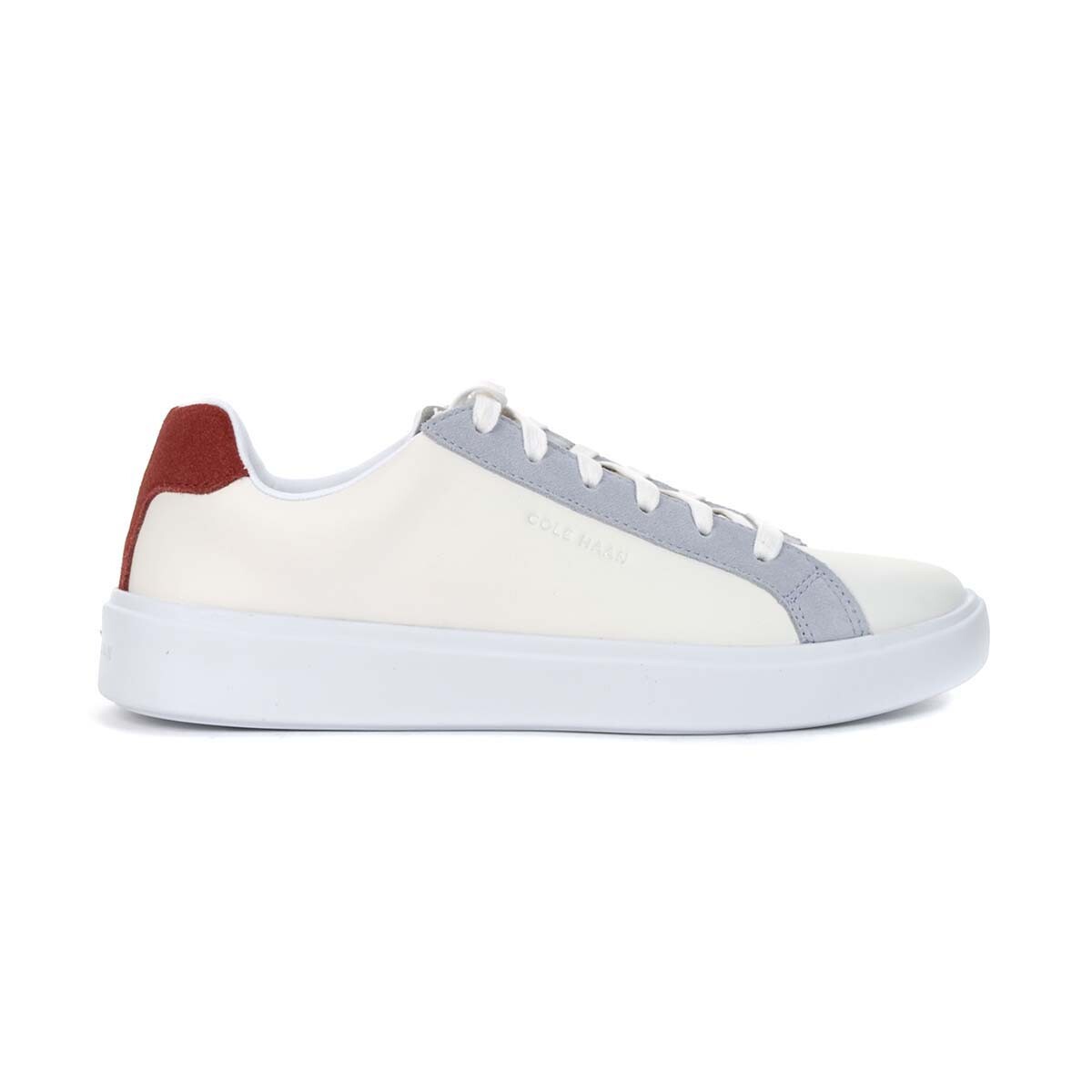 Cole Haan Women's Grand Crosscourt Daily Ivory/Syrah Combo Sneakers W29127
