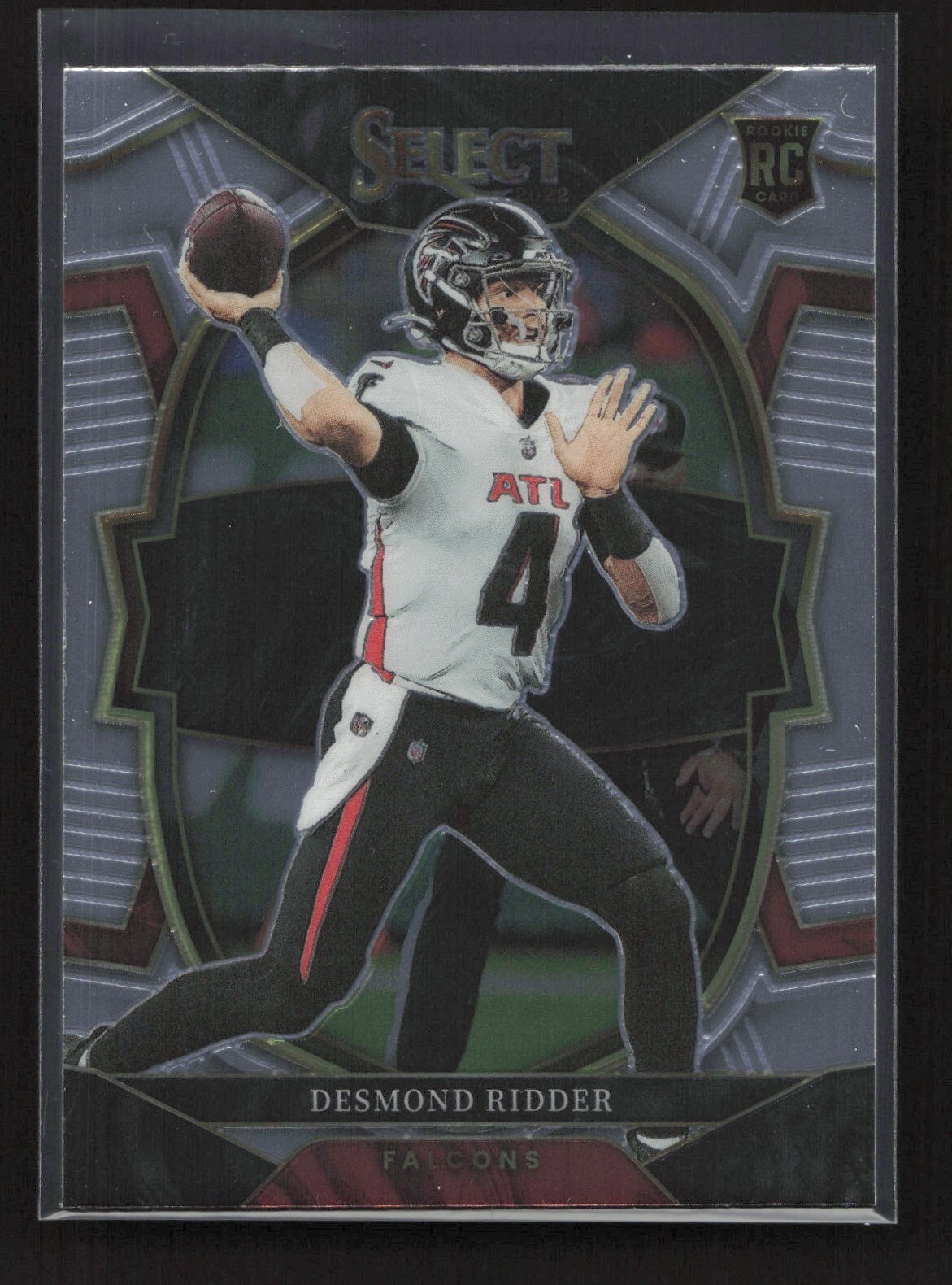 2022 Panini Select Desmond Ridder RC #36 Atlanta Falcons