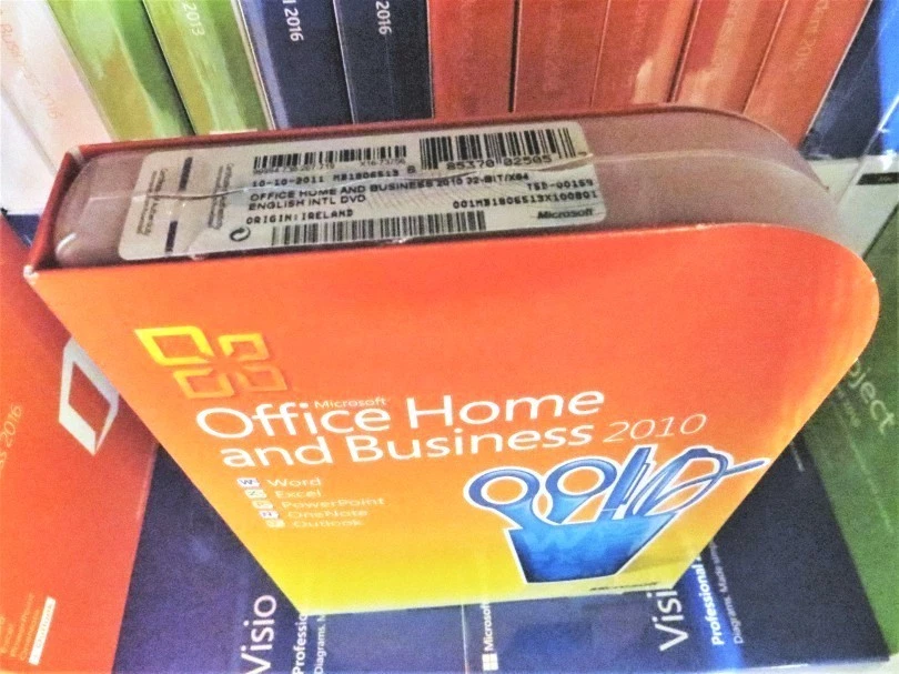 Microsoft Office 2010 Home Business DVD Word Excel Powerpoint Outlook Windows 10 - Image 2 of 4