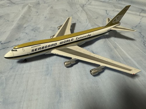 Gemini Jets 1:400 Seaboard World Container Ship 747-200F B747-200F - Picture 2 of 3
