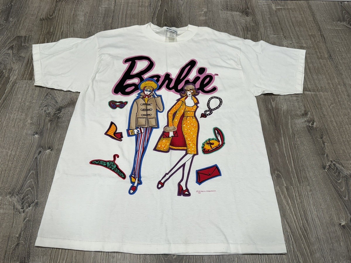 Vintage Barbie Doll Mattel Jerry Leigh T Shirt One Size USA Vintage Barbie Doll Mattel Jerry Leigh T Shirt One Size USA