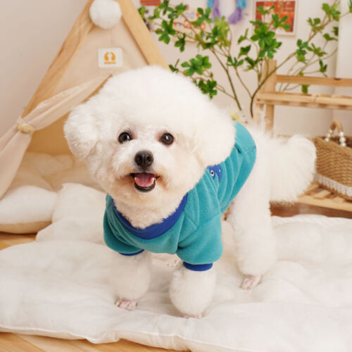 Pet Dog Cat Fleece Vest Sweater Warm Soft Pullover Small Dog Jacket Coat Cute - Picture 8 of 26
