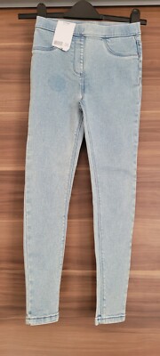 Mädchen Skinny Pull On Denim Jeans 8-9 Jahre George