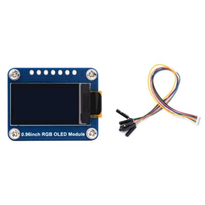 0.96-RGB OLED Display Module, 64X 128 Resolution, SPI Interface, Ein2871-