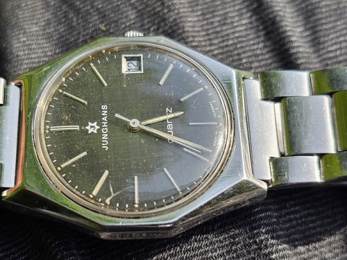 Vintage junghans Astro watch mens Quartz 1970s German Made Ref 20/4031 - Picture 14 of 21