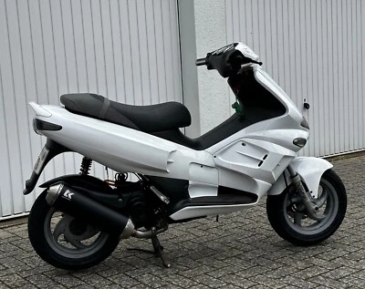 Turbo Kit Edelstahl Auspuff Aprilia SR Gilera Runner FX Piaggio SKR TPH 125 2T - Bild 1 von 4