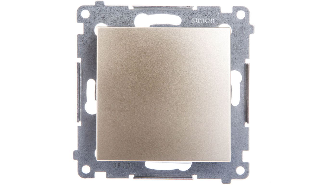 Simon 54 Single button, gold matt DP1A.01 / 44 /T2UK