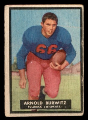1951 Topps Magic Football #69 Arnold Burwitz PR