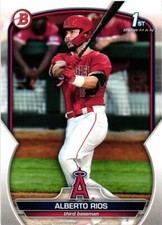 2023 Bowman Draft #BD-168 Alberto Rios
