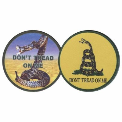 DON'T TREAD ON ME  CHALLENGE COIN