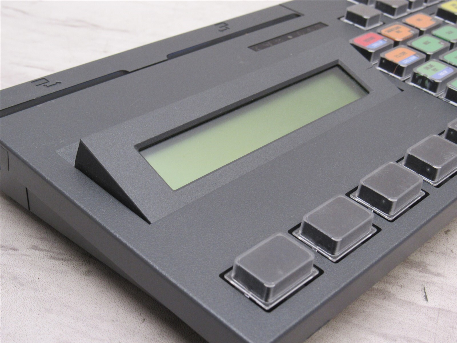 IBM Toshiba 67-Key POS Keyboard w/ LCD 7431184 50Y7034 00DN136 