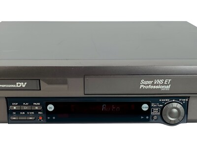 JVC SR-VS30U Mini DV/S-VHS Video Cassette Player Recorder