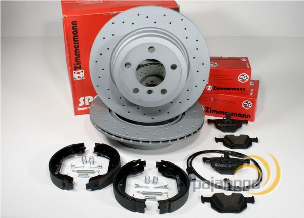 Zimmermann Sport Bremsen Ø 345 Mm Hinten FüR BMW X5 E70 F15 F85 + X6 E71 E72 F16-image
