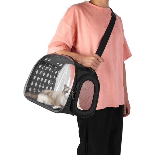 Pet Portable Carrier Backpack Space Capsule Breathable Puppy Cat Dog Travel Bag - Picture 14 of 26