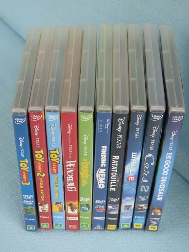 10 x DISNEY PIXAR DVDS FINDING NEMO TOY STORY 1 2 3 GOOD DINOSAUR BUG'S LIFE CAR - Picture 3 of 7