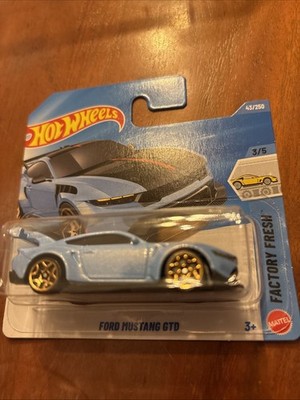 Hotwheels   Ford Mustang GTD Hellblau   HW Factory Fresh Neu und Ovp