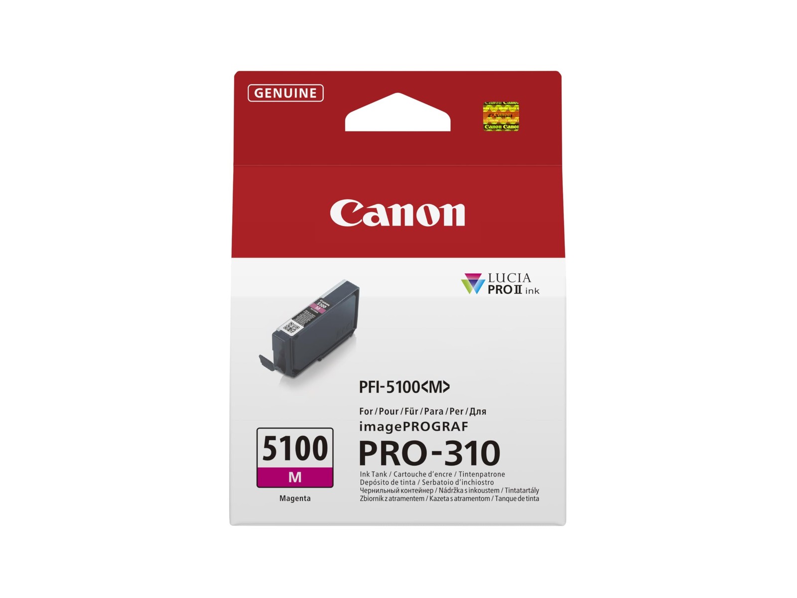 Canon PFI-5100 Ink Tank Magenta 6690₽
