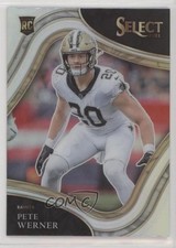 2021 Panini Select Field Level Silver Prizm Pete Werner #391 0c2
