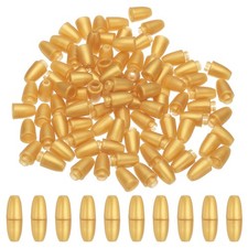 24mm Breakaway Clasps, 50 Set Plastic Bead Barrel Connectors, Gold