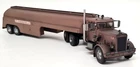 Peterbilt 281 + Fuel Tanker Duel Movie Style 1955 1/43 Diecast Model Truck