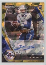 2021 Panini Prizm Draft Picks Gold Ice Zach Smith #DPA-ZSM Auto 1mi4