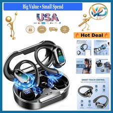 Wireless Earbuds Bluetooth 5.4 Waterproof Sports Headphones 50Hrs