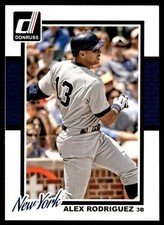 2014 Donruss Alex Rodriguez New York Yankees #137