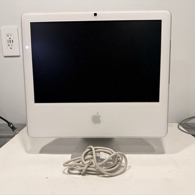 Apple iMac A1207 17  Intel AS-IS No Power Parts Repair w/ Power Cord